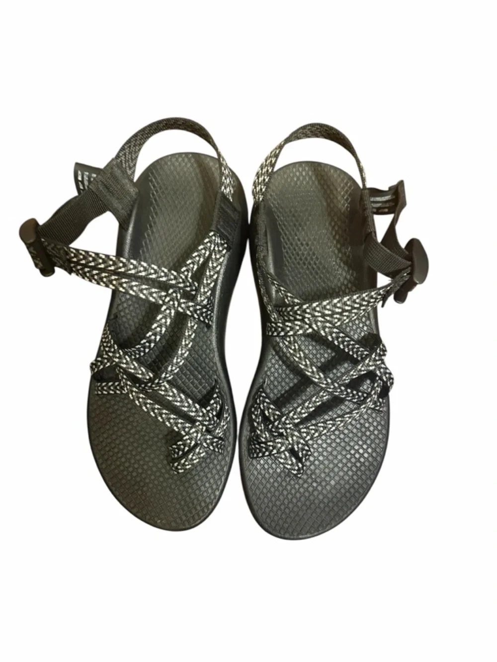 Chaco Black Strappy Sandals Adjustable Outdoor Comfort Hiking Sandals